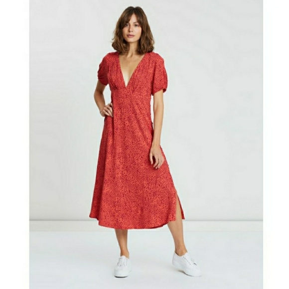 free people looking for love midi dress